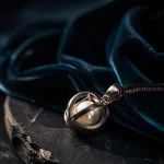 Pearl Cage Pendant, Surgical Stainless Steel