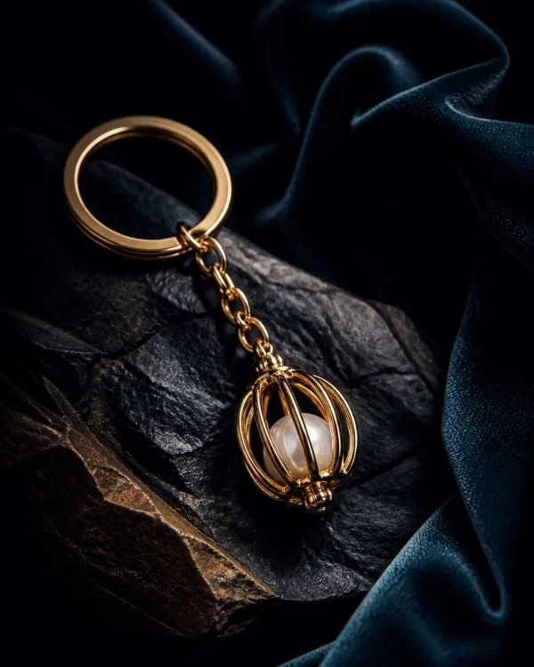 Pearl Keychain